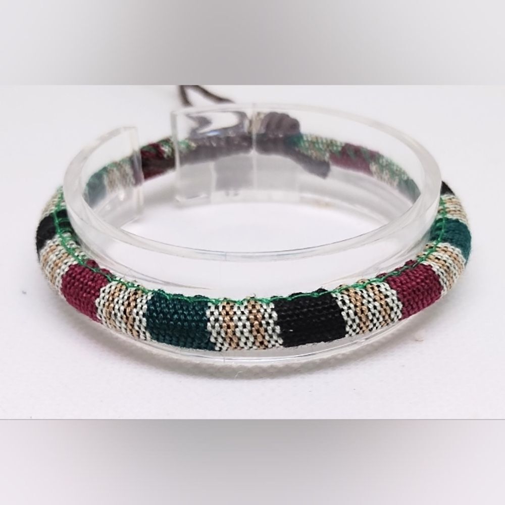 Men's bracelet‎ striped punk hemp new e54